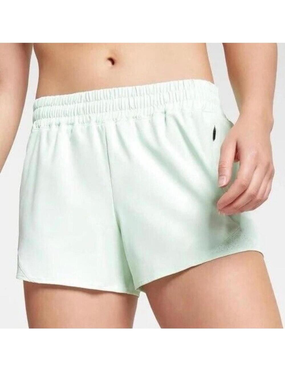 NWT CALIA Infinity Run Shorts Women’s XL Pistachio green color.